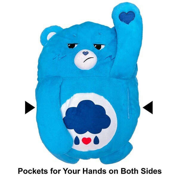Happy Nappers: Care Bears Pillow Pocket Pal - Grumpy Bear - On