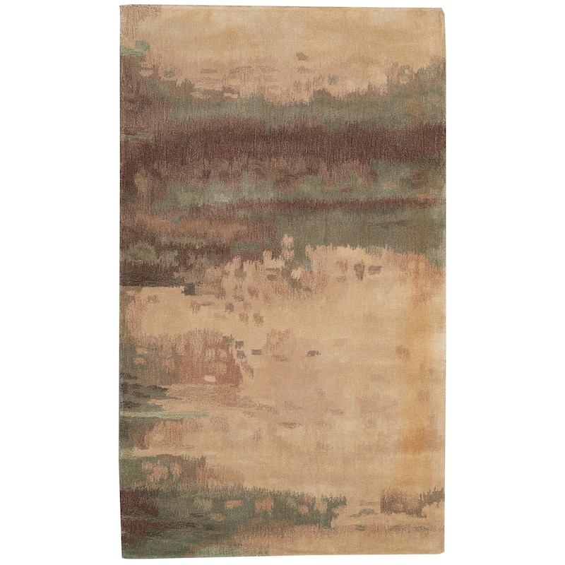 Calvin Klein Home Luster Wash Area Rug - 3' x 5' - Light Green - Rectangle