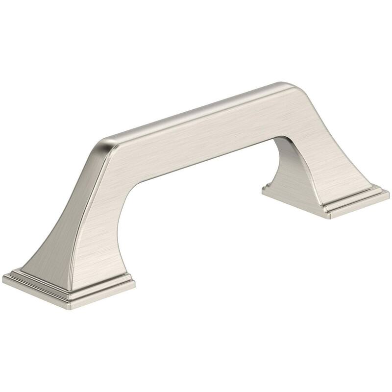 Amerock BP37375 Exceed 3" Center to Center Handle Cabinet Pull - Satin Nickel