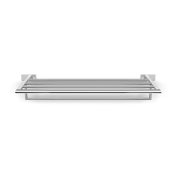 Nameeks NNBL0018 Boutique Hotel 26" Wall Mounted Towel Shelf - Chrome