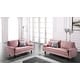 preview thumbnail 13 of 12, Civa 2 Piece Living Room Set - Sofa and Loveseat