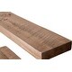 preview thumbnail 3 of 19, Rustic Wooden Floating Wall Shelves (Set of 2)