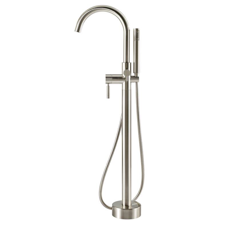 Ove Decors Floor Mounted Tub Filler � Includes Hand Shower