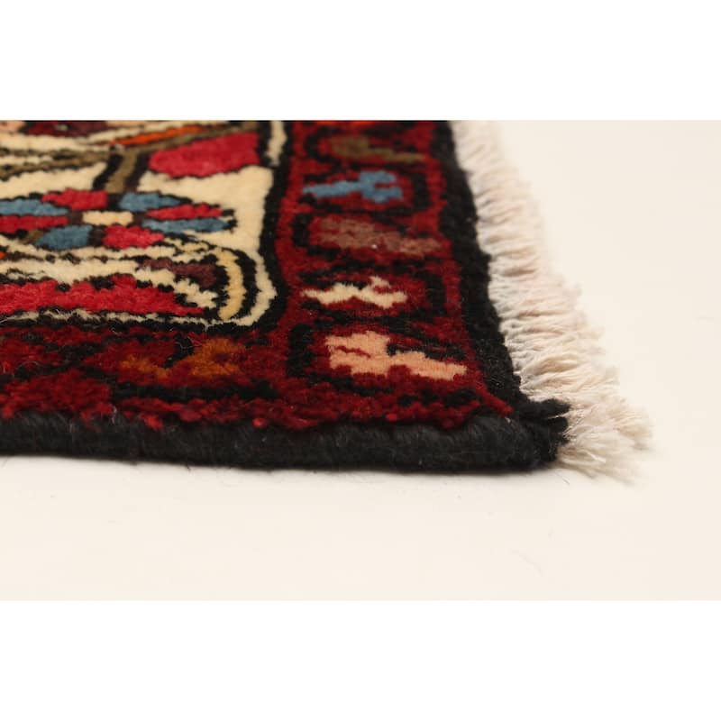 ECARPETGALLERY Hand-knotted Anadol Black Wool Rug - 4'0 x 7'7