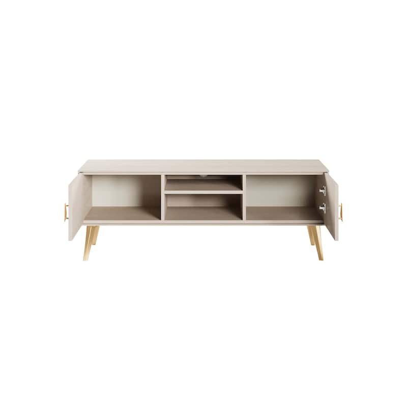 Manhattan Comfort Haley 55.10" Mid-Century Modern TV Stand