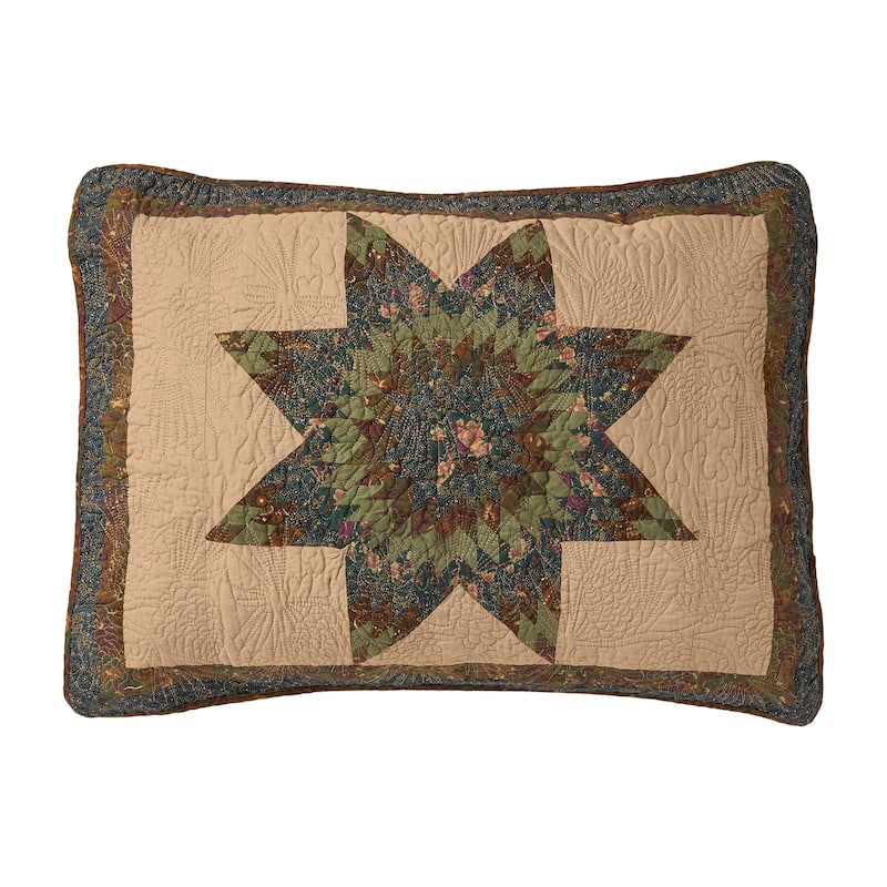 Donna Sharp Forest Star Cotton Quilt Collection - Standard Sham