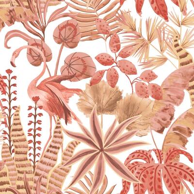 Flamingo Daydream Peel and Stick Wallpaper