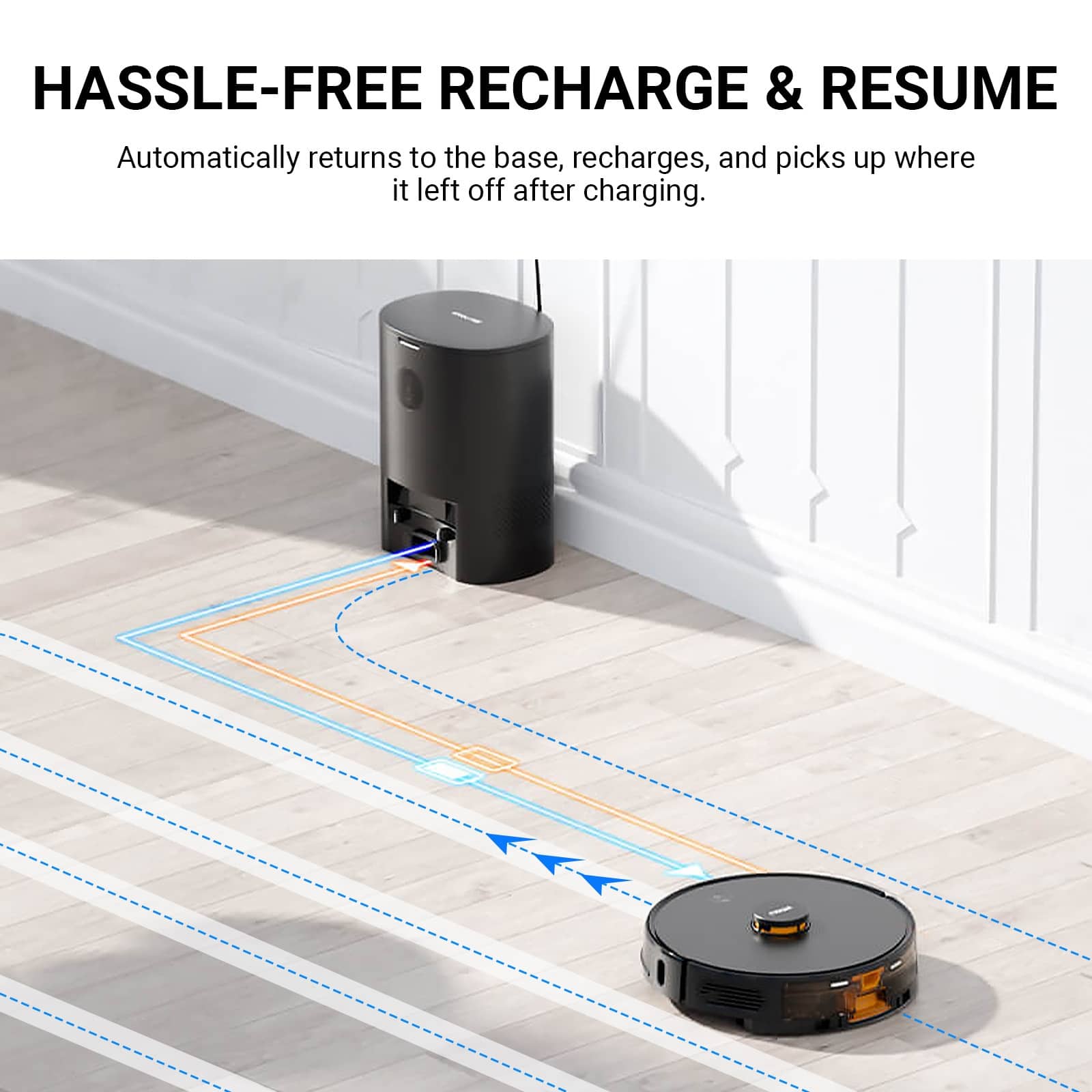 IMOU Robot Vacuum Cleaner with Auto Dirt Disposal On Sale Bed Bath