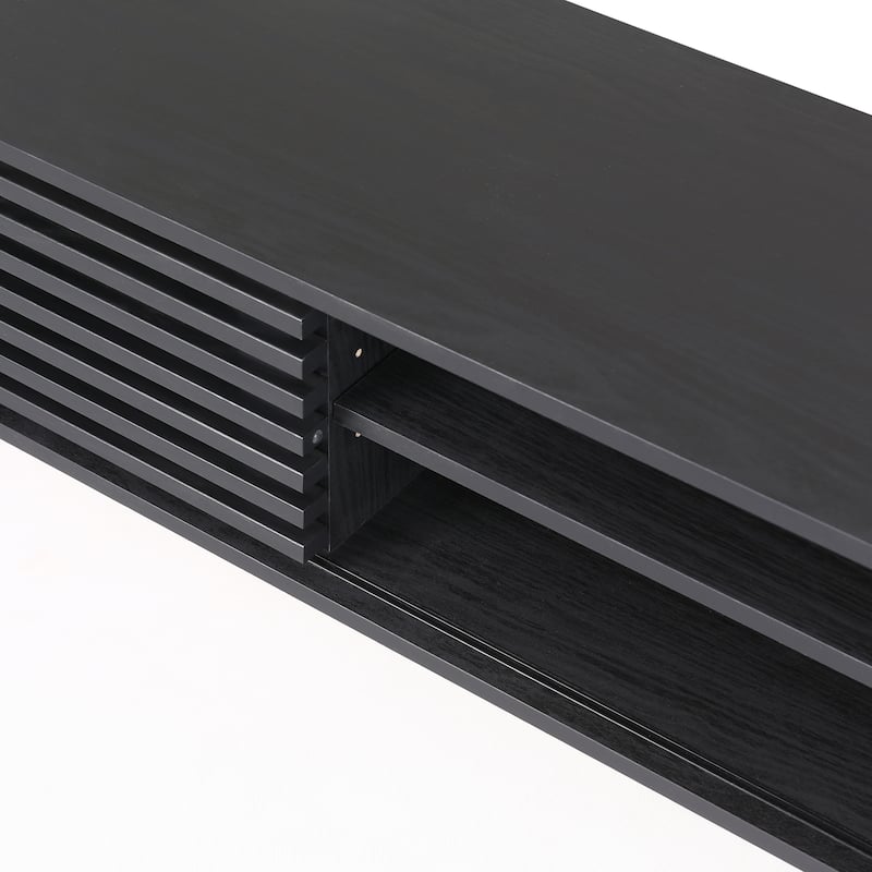 NPD Furniture Wilson 46 Inch KD Slat Low TV Stand