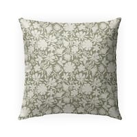 MINI FLORAL SAGE Outdoor Pillow By Kavka Designs - Bed Bath & Beyond ...