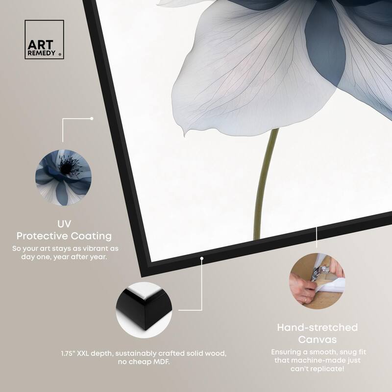 Morning Petalia I Canvas by Art Remedy