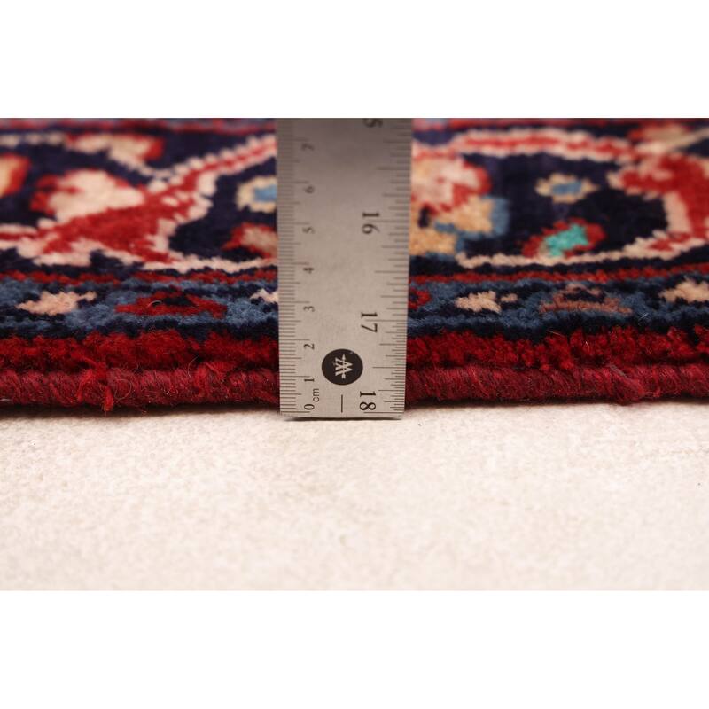 ECARPETGALLERY Hand-knotted Andelz Red Wool Rug - 3'3 x 9'9