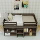 preview thumbnail 28 of 27, Max and Lily Farmhouse Twin Low Loft Bed with 2 Bookcases