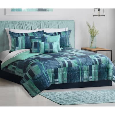 Comforter 7 Piece Set Queen Grafix