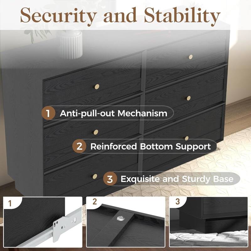 6 - Drawer Dresser