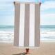 Miranda Haus Winslow Oversized Cabana Stripe 2 Piece Beach Towel