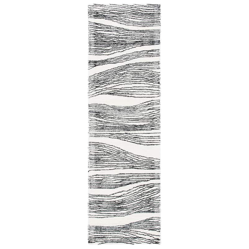 SAFAVIEH Handmade Metro Annarosa Modern Abstract Wool Rug
