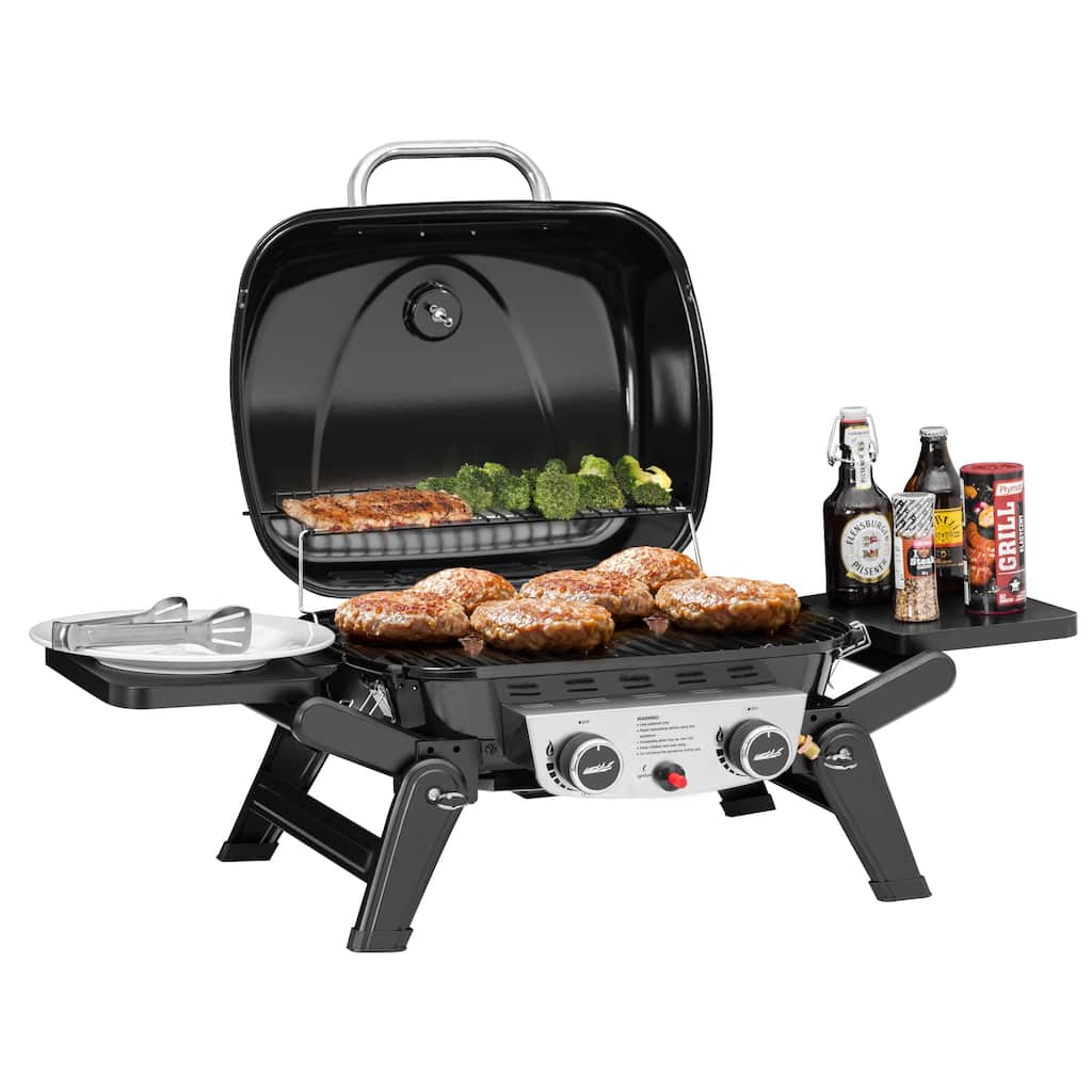 Royal Gourmet 2-Burner Portable , Black