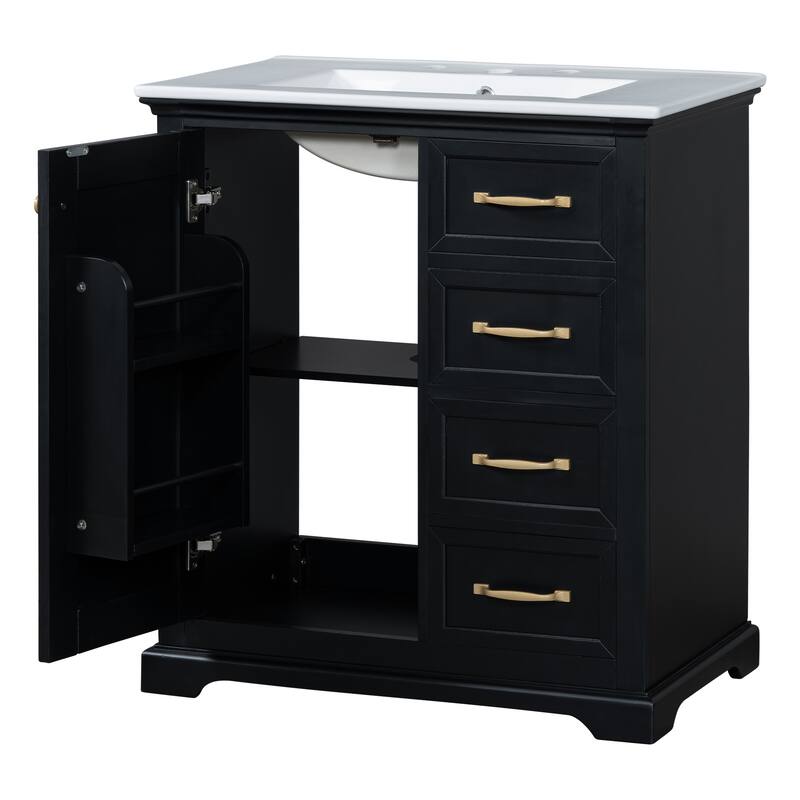 30" Bathroom Vanity with Sink