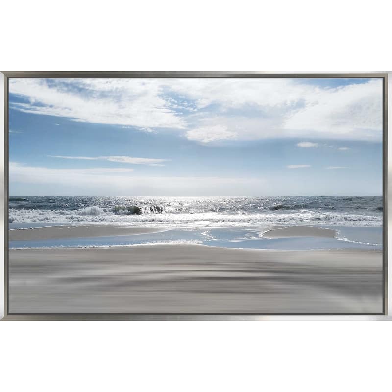 "Beach Bliss" by Ruane Manning Print on Floating Canvas