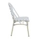 preview thumbnail 5 of 8, Furniture of America Portia French Metal Wicker Outdoor Bistro Chairs (Set of 2) - Set of 2