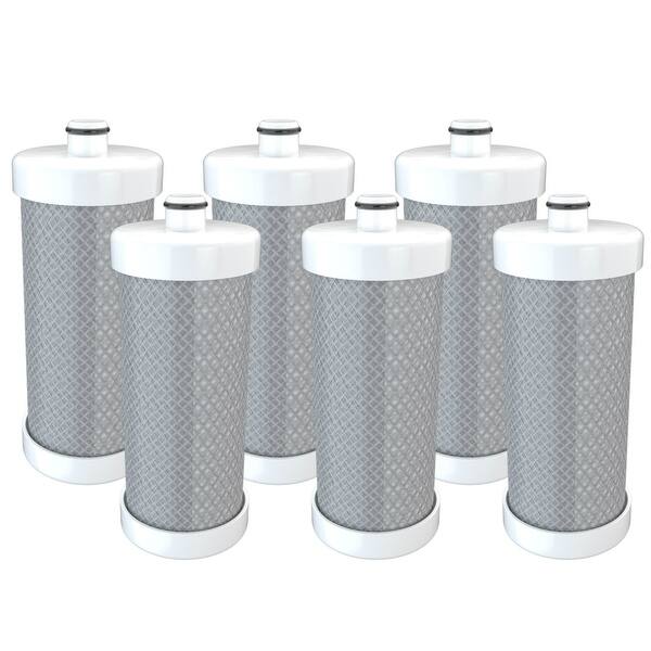 Shop Replacement Water Filter For Frigidaire Frs26r4cw6 Refrigerator Water Filter By Refresh 6 Pack White Free Shipping On Orders Over 45 Overstock 21460936