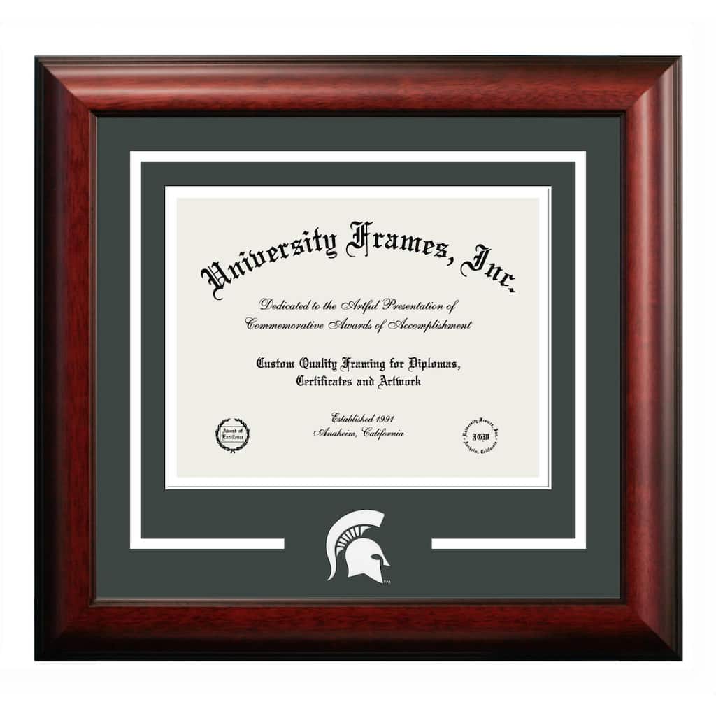 Michigan State Spartans 11w x 8.5h Spirit Diploma Frame