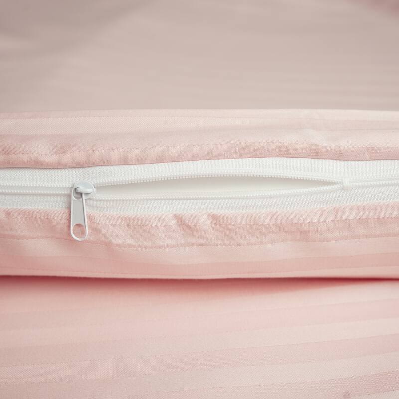Satin Duvet Cover Set, High Quality Turkish Cotton Queen Size Set, 1 Duvet Cover, 1 Fitted Sheet and 2 Pillowcases