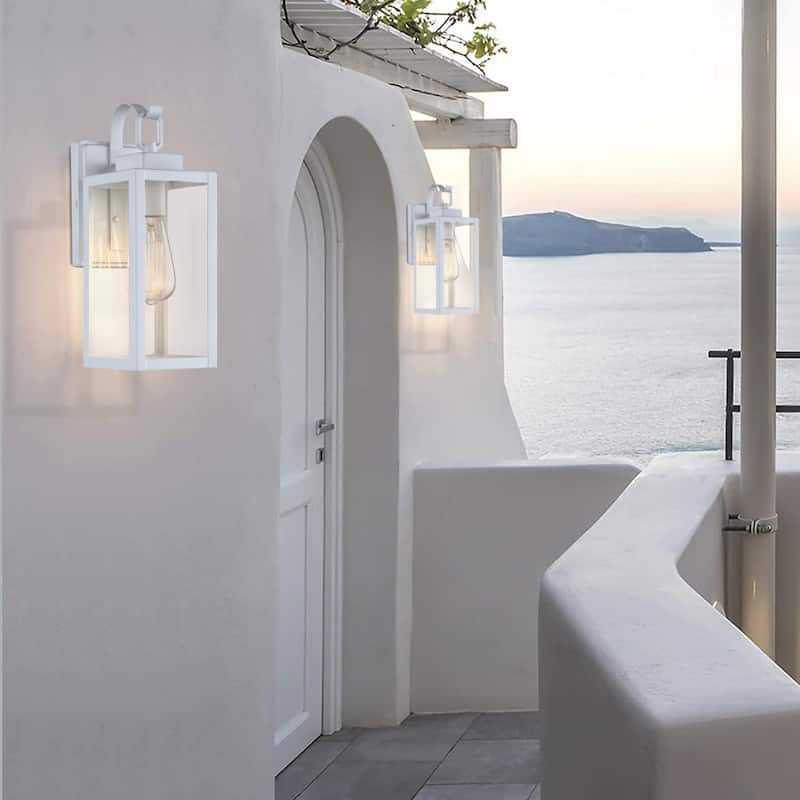 1-Light Outdoor Wall Light Sconce - 5"x6.7"x13.75"