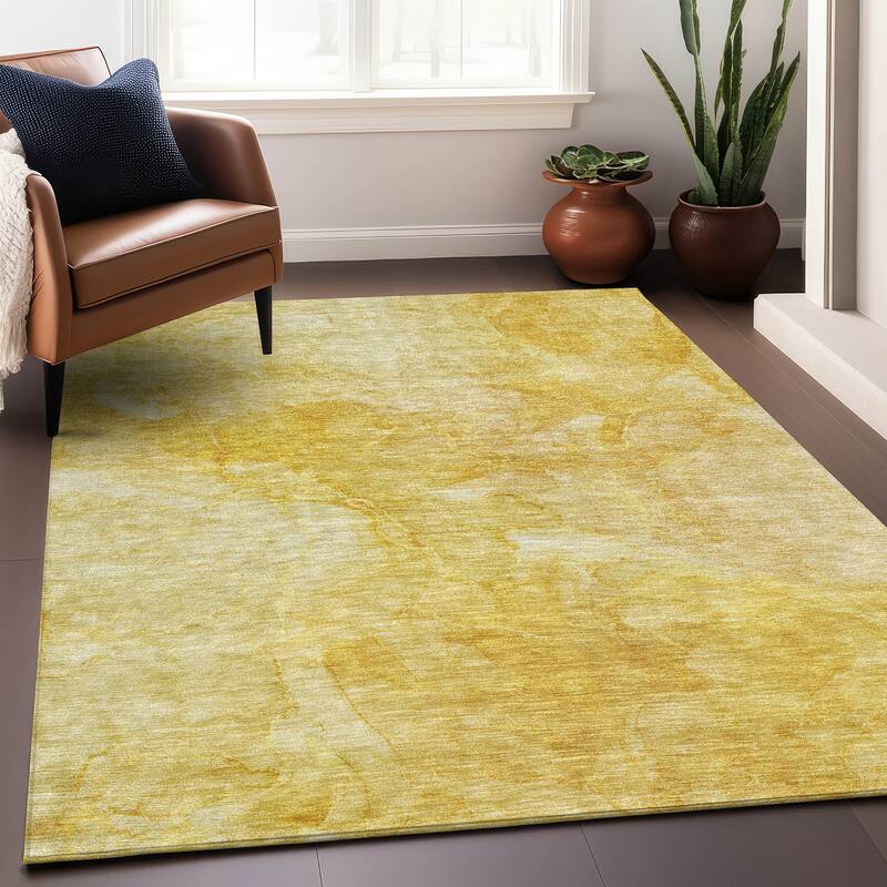 Premium Washable Super Soft Contemporary Marble Mayfield Rug