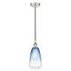 Option Polished Nickel / Sapphire Blue