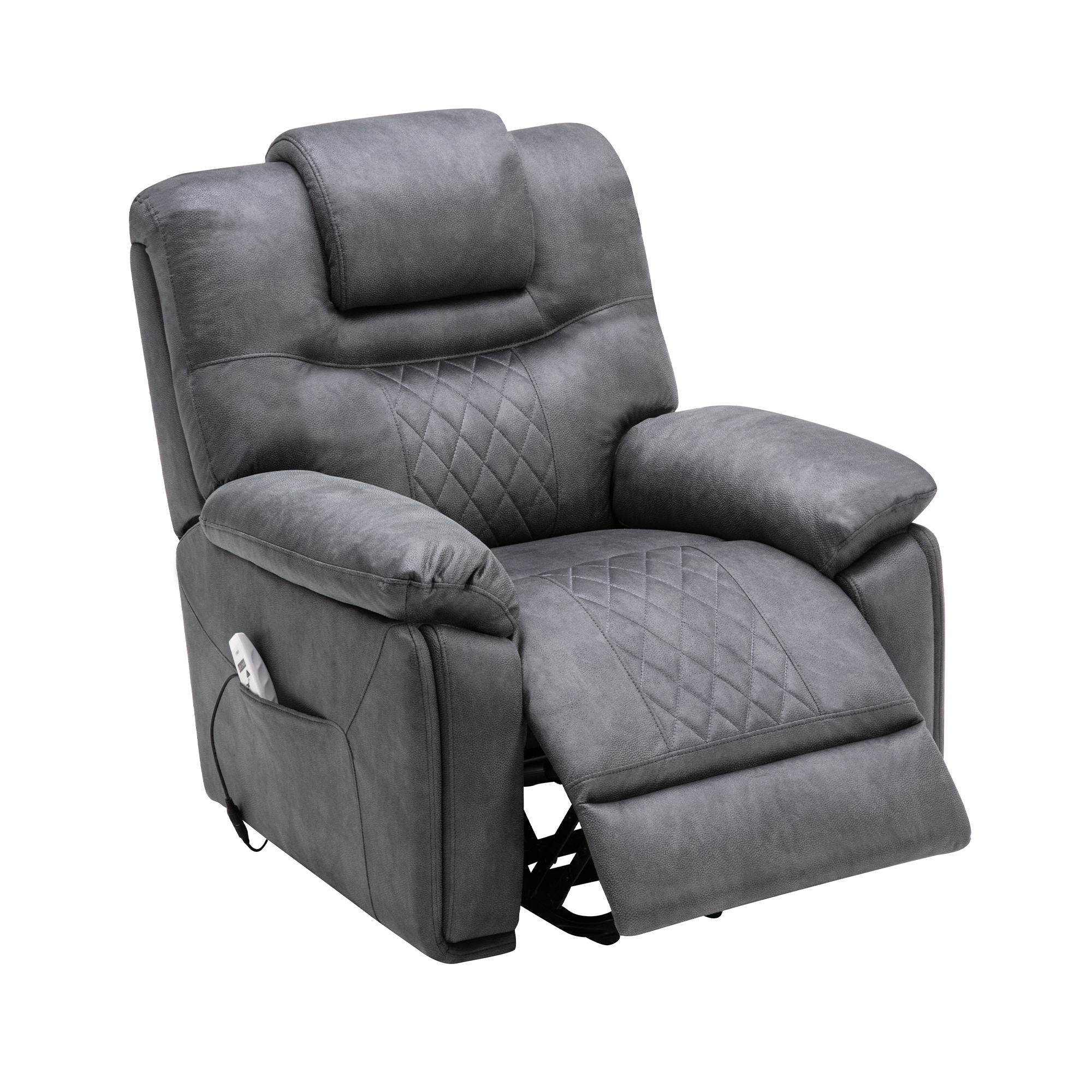 Vintage Rivet Accessories Power Lift Chair with Massage Function - Bed Bath  & Beyond - 34811299