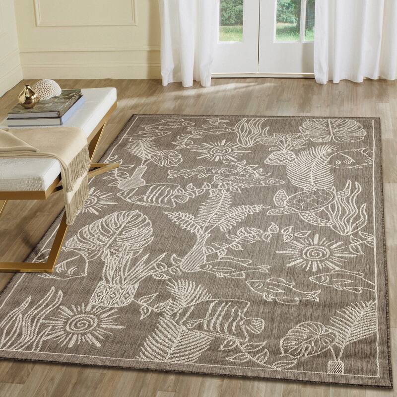 Liora Manne Carmel Collage Indoor/Outdoor Rug
