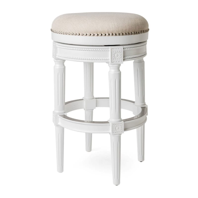 Maven Lane Pullman Backless Swivel Kitchen Stool