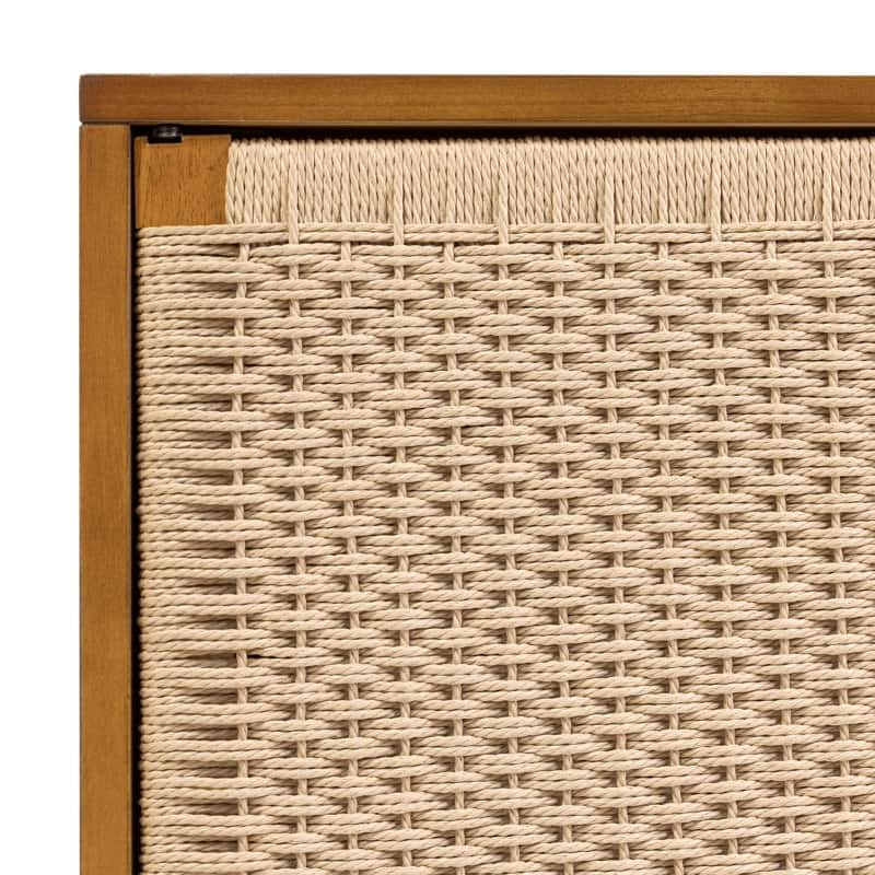 Poly & Bark Ella 35" Mango Wood Sideboard in Light Brown