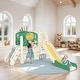 preview thumbnail 1 of 30, Kids Slide Playset Structure, Freestanding Castle Climbing Playhouse