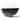 Handmade Carved Soapstone Hanukkah Menorah, Black