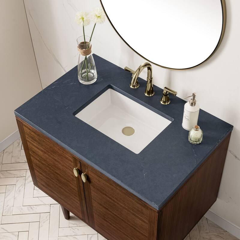 James Martin Vanities 670-V36-3CSP Amberly 36" Free Standing or Wall
