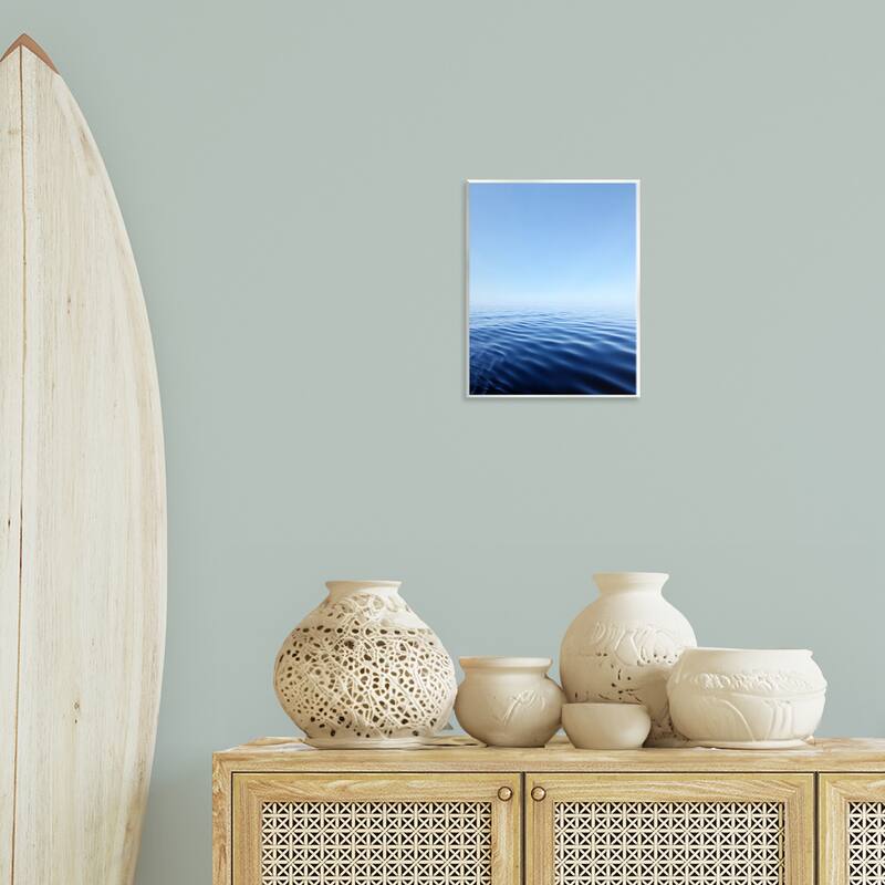 Stupell Cool Blue Ocean Ripples Wall Plaque Art Design By Kali Wilson