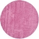 preview thumbnail 52 of 187, SAFAVIEH California Premium Shag Izat 2-inch Thick Area Rug 6'7" Round - Pink - Round