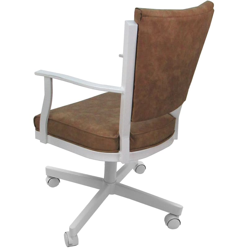 Montana Swivel Metal Dining Caster Chair on Reading Base