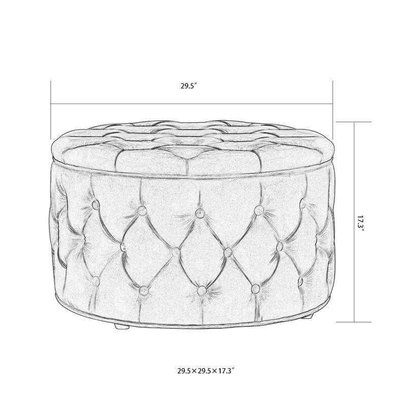 Bouchard cocktail outlet ottoman
