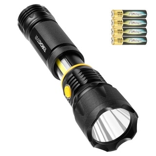 LED Flashlight & Work Light, Bright Aluminum Alloy Handhold Body - Bed ...
