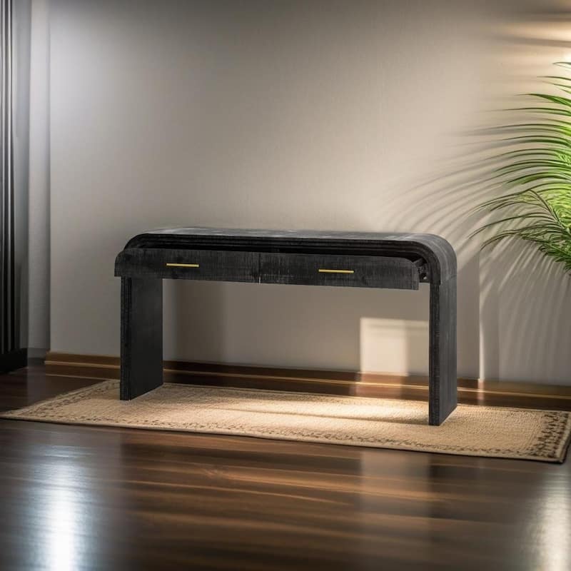 Unique Retro Silhouette Console Table