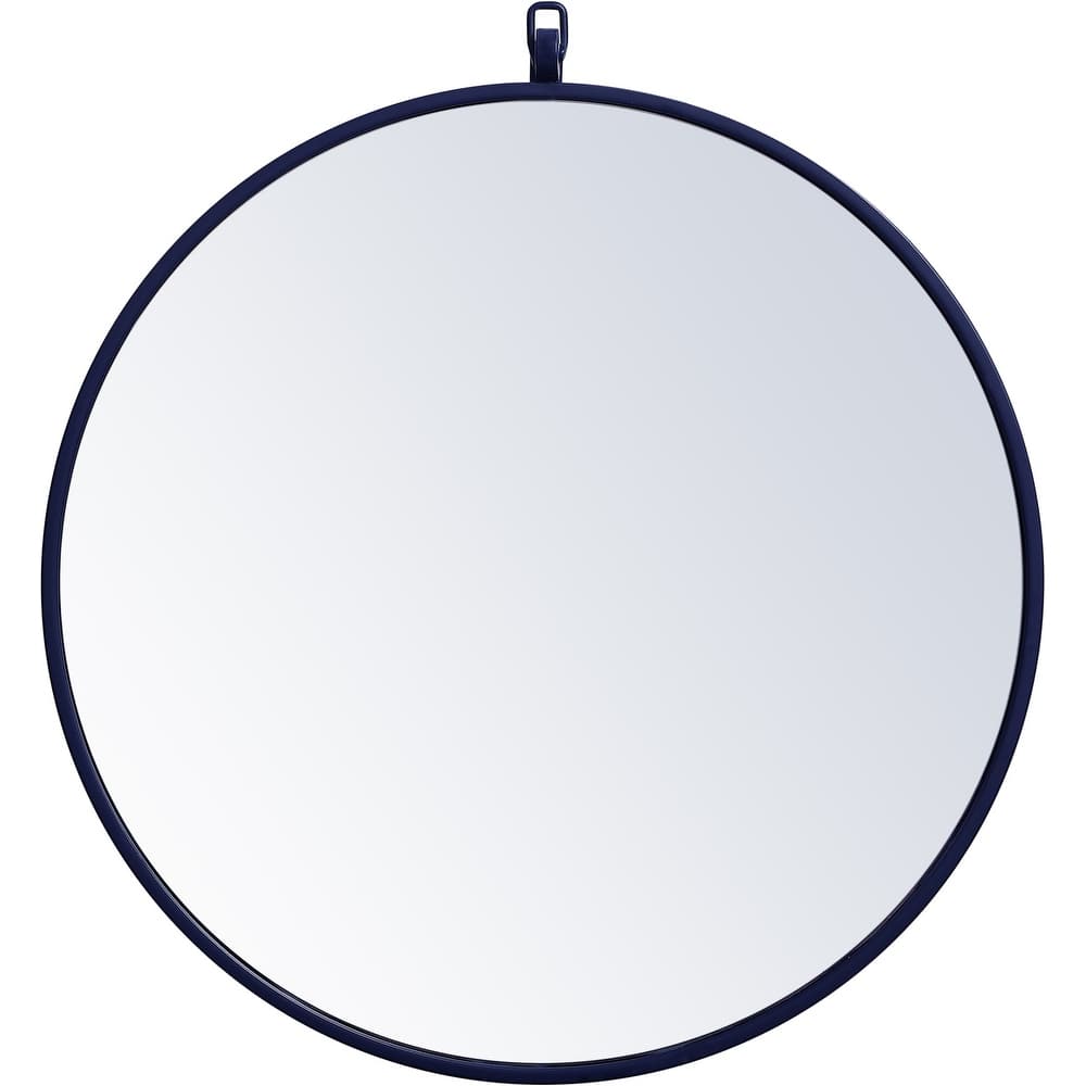 Elegant Lighting Eternity 21" Diameter Circular Beveled Metal Framed