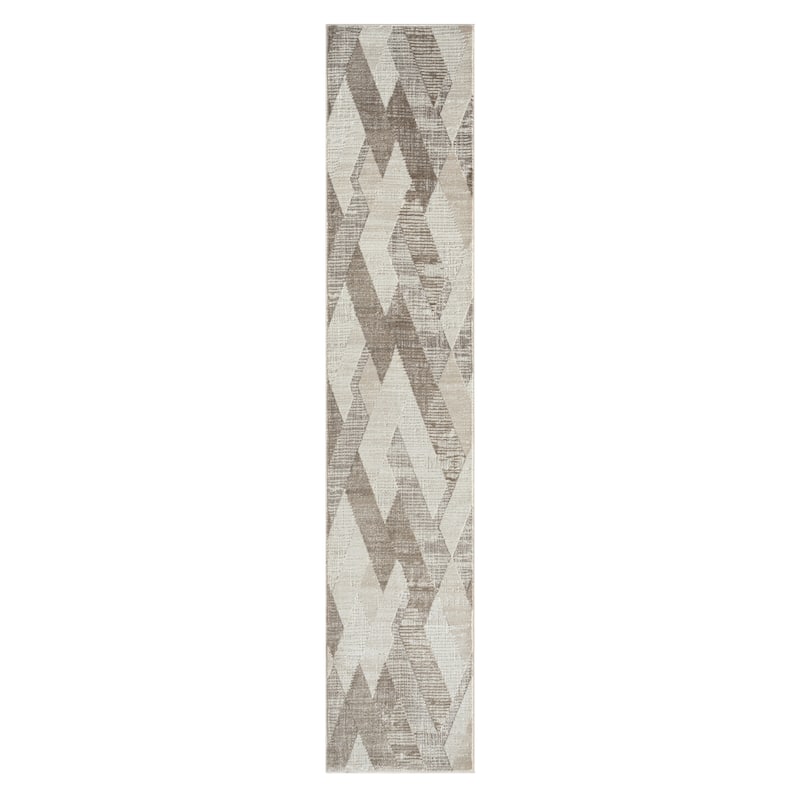 Sevita Gray Modern Contemporary High-Low Textured Indoor Area Rug