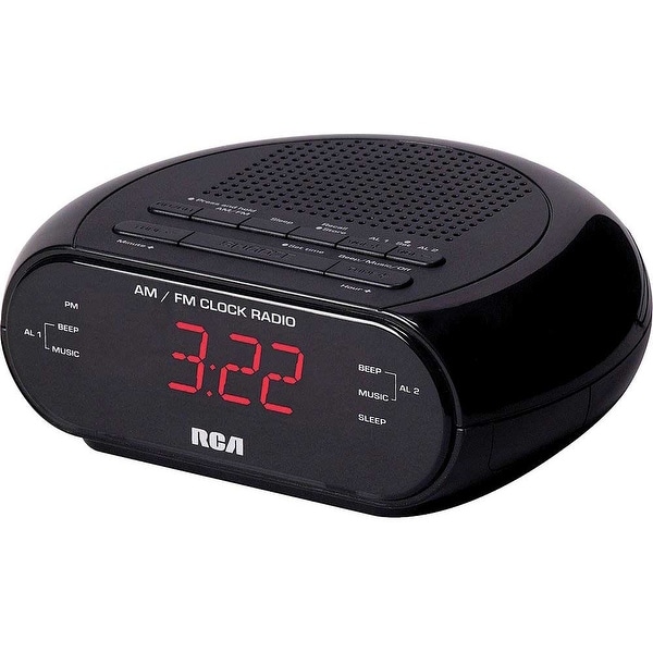 Rca rc205 alarm clock,dual alarm
