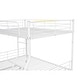 preview thumbnail 6 of 29, Full XL Over Queen Metal Bunk Bed with Trundle for Kids Teen