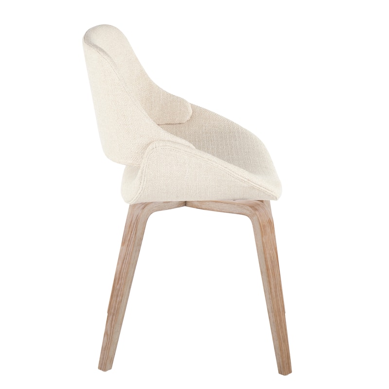 Carson Carrington Svellingen Dining Chair with Bent Wood Legs (Set of 2)