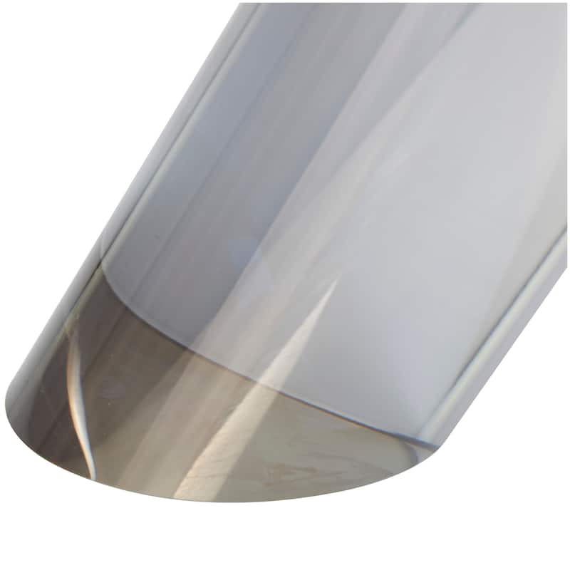 Silver Crystal Pyramid Shaped Geometric Decorative Bookends (Set of 2)